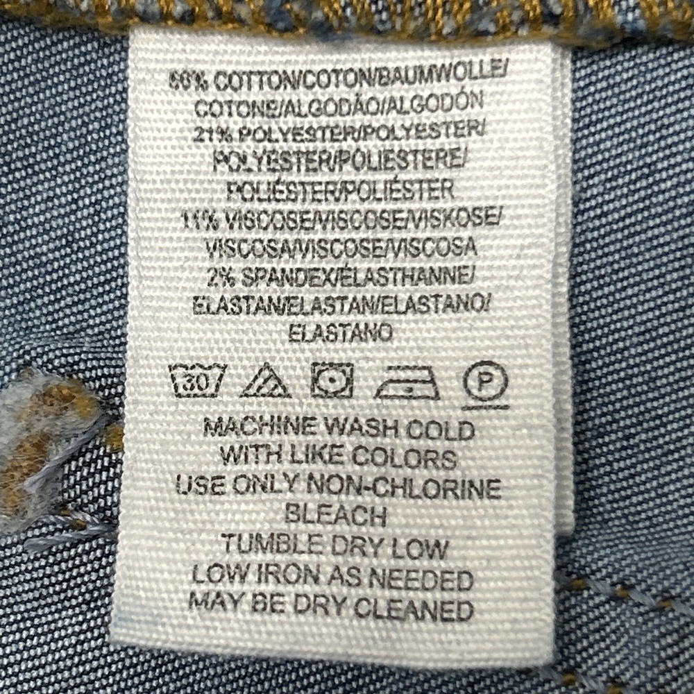 FREE PEOPLE WOMEN'S MID WASH HIGH RISE JUST FLOAT ON FLARE JEANS STRETCH 27R - Picture 14 of 15